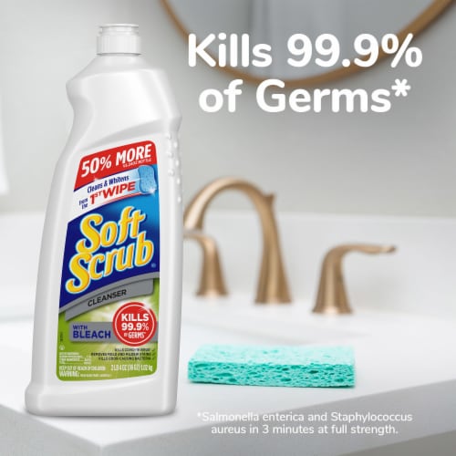 Soft Scrub® with Bleach Cleanser Perspective: top