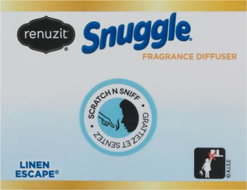 Renuzit Snuggle Linen Escape Flower Diffuser Perspective: top