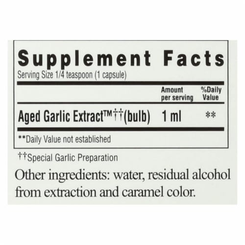 Kyolic Aged Garlic Extract Cardiovascular Perspective: top