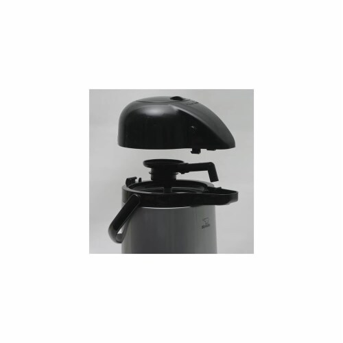 Zojirushi AAPE25SCXA Air Pot Beverage Dispenser - 83oz. Perspective: top