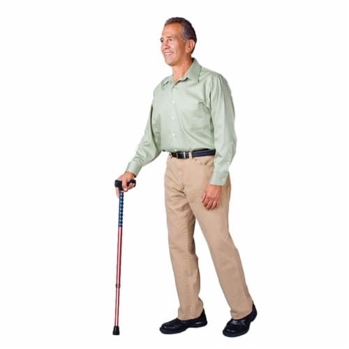 Designer Derby Cane - Blue Perspective: top