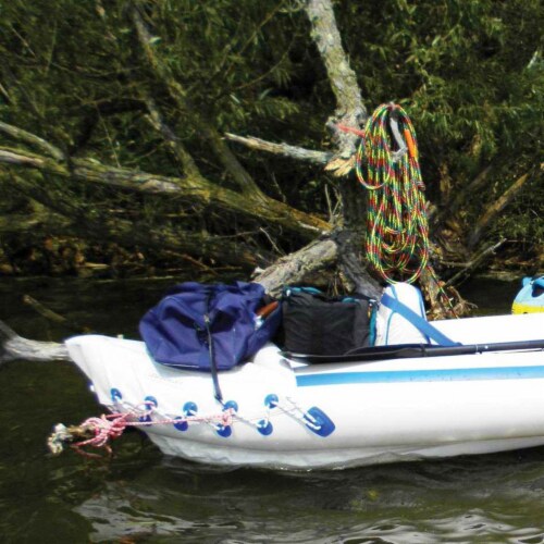 Sea Eagle 370 Pro 3 Person Inflatable Water Sport Kayak Canoe Boat with Paddles Perspective: top