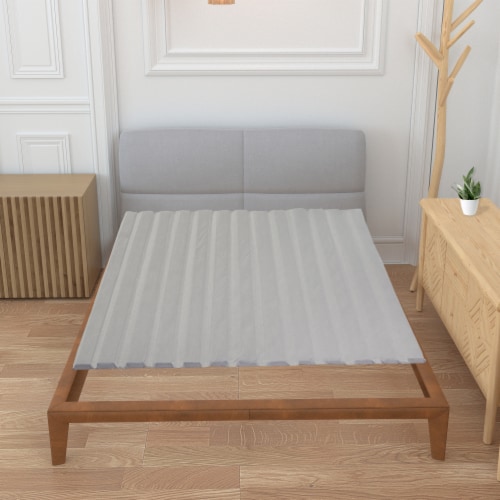 Continental Sleep 0.75 Heavy Duty Vertical Wooden Bunkie Board Bed Slats with Cover King King Gerbes Super Markets