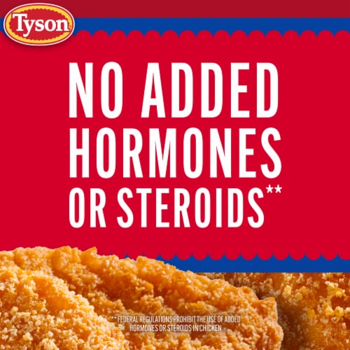 Tyson Portioned Chicken Breast Fillets (Frozen) Perspective: top