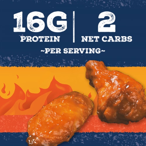 Tyson Buffalo Frozen Chicken Wings Perspective: top