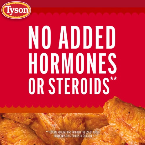 Tyson Any'tizers Frozen Buffalo Style Hot Wings Perspective: top