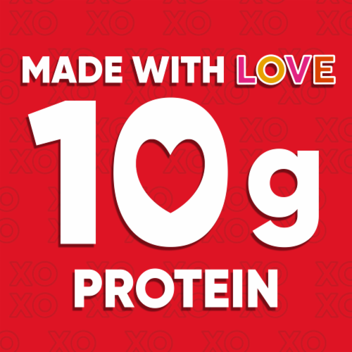 Tyson Nuggets of Love® Fully Cooked Breaded Heart-Shaped Chicken Patties Perspective: top