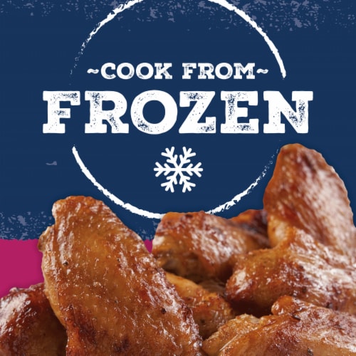 Tyson Korean BBQ Frozen Chicken Wings Perspective: top