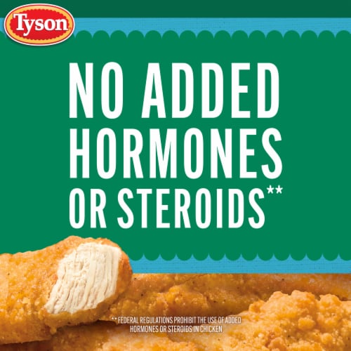 Tyson Frozen Lightly Breaded Chicken Strips Perspective: top
