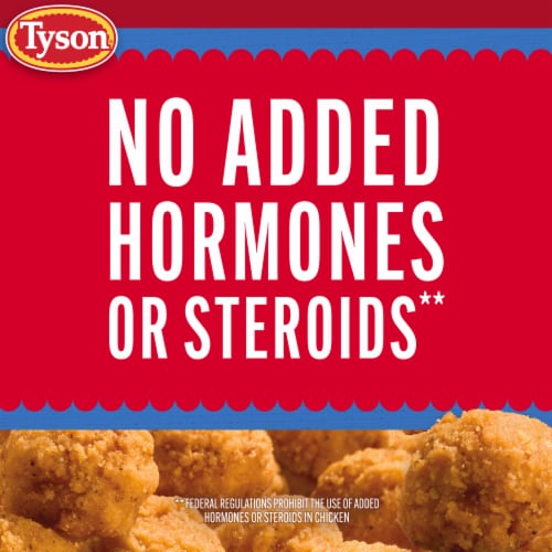 Tyson® Frozen Popcorn Chicken Perspective: top