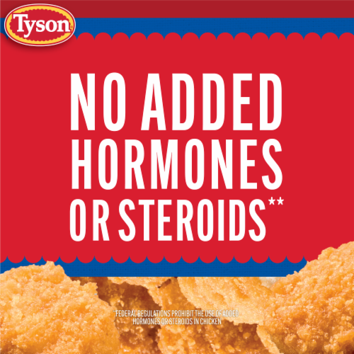 Tyson Frozen Chicken Nuggets Family Pack Perspective: top