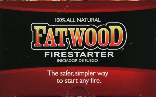 Betterwood ProductsÂ® FatwoodÂ® The Original 100% All Natural Firestarter Perspective: top