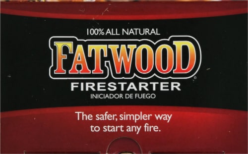Betterwood ProductsÂ® FatwoodÂ® The Original 100% All Natural Firestarter Perspective: top