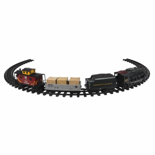 Lionel Trains Pennsylvania Flyer Ready to Play Train Set with 50 x 73 Inch Track 1 Piece Mariano s