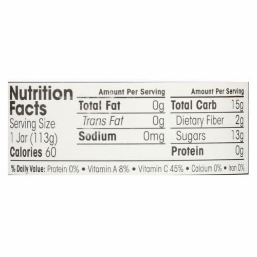 Earth's Best Organic Apples & Plums Stage 2 Baby Food Perspective: top
