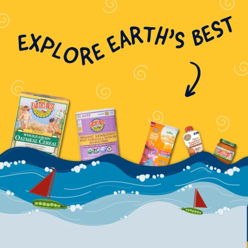 Earth's Best Organic Sesame Street Peanut Butter & Grape PB&J Bites Perspective: top