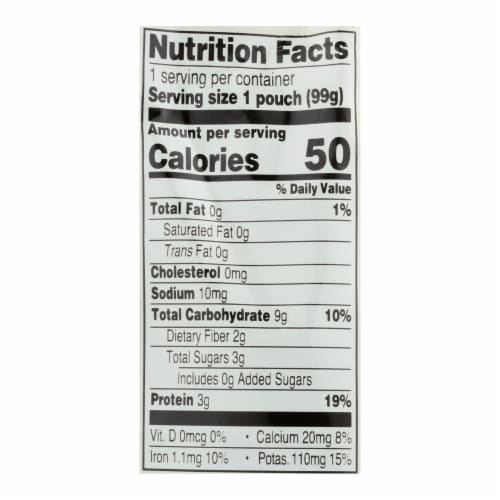 Earth's Best Organic® Spinach Lentil Brown Rice Veggie & Protein Baby Food Pouch Perspective: top
