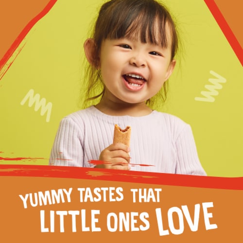 Earth's Best® Sesame Street Organic Sunny Days Sweet Potato & Carrot Snack Bars Perspective: top