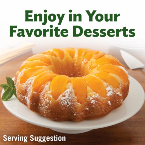 Del Monte® Yellow Cling Sliced Peaches in Heavy Syrup Canned Fruit Perspective: top
