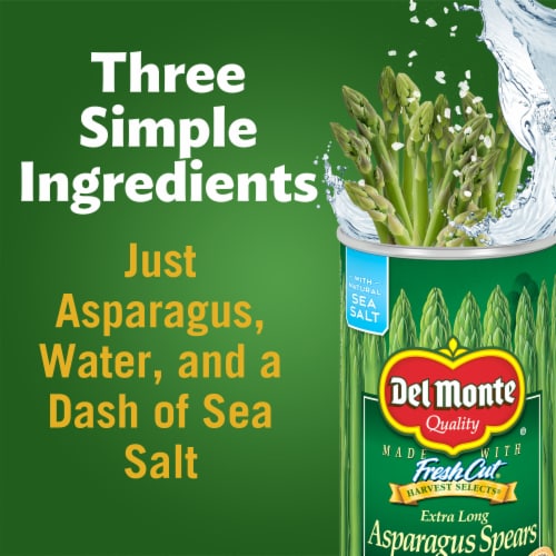 Del Monte Extra Long Asparagus Spears Perspective: top