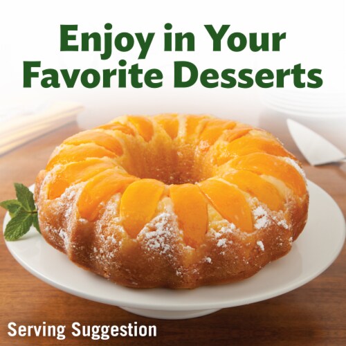 Del Monte® Yellow Cling Sliced Peaches in Extra Light Syrup Canned Fruit Perspective: top