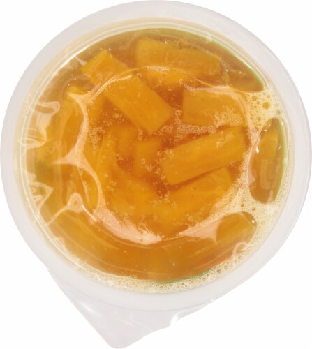 Del Monte® Gut Love Stay Well Pineapple in Pineapple Ginger Flavored Juice Fruit Cup Perspective: top