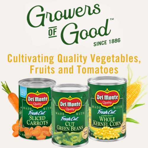 Del Monte Mushroom Stems and Pieces Perspective: top