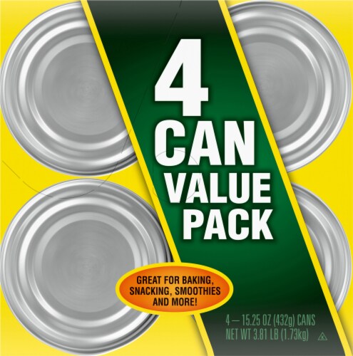 Del Monte® Sliced Pears in Heavy Syrup Can Perspective: top