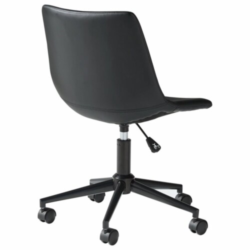 Ashley Furniture Home Office Swivel Desk Chair - Black Perspective: top