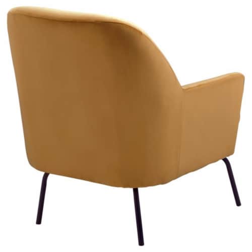 Ashley Furniture Dericka Gold Accent Chair Perspective: top