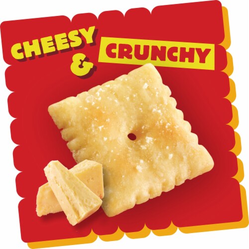 Cheez-It® White Cheddar Baked Snack Crackers Perspective: top