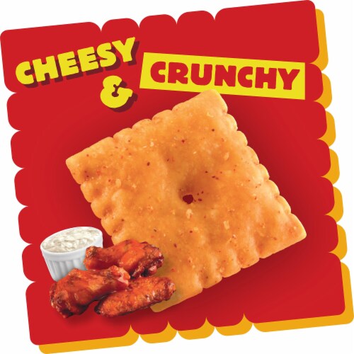 Cheez-It® Buffalo Wing Cheese Crackers Perspective: top