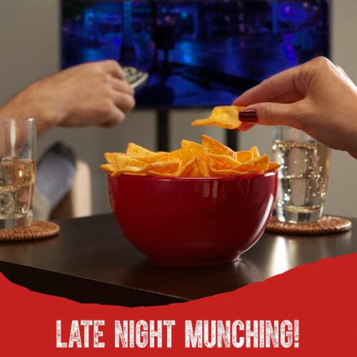 Cheez-It® Snap'd Cheddar Sour Cream Onion Cheese Cracker Chips Perspective: top