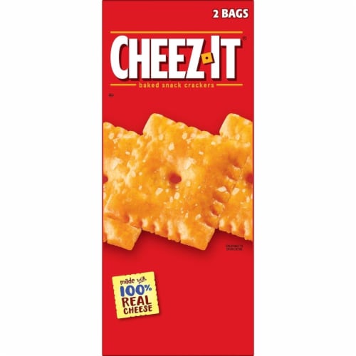 Cheez-It Original Cheese Crackers Dual Pack Perspective: top