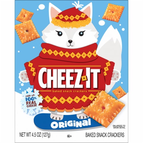 Cheez-It® Original Cheese Snack Crackers Perspective: top
