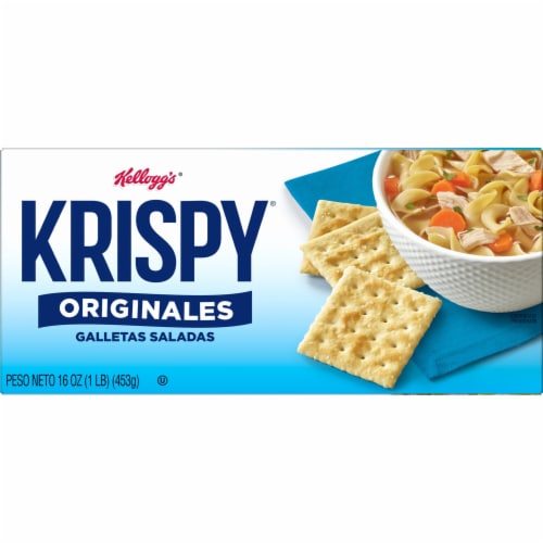 Kellogg's® Krispy Original Saltine Snack Crackers Perspective: top