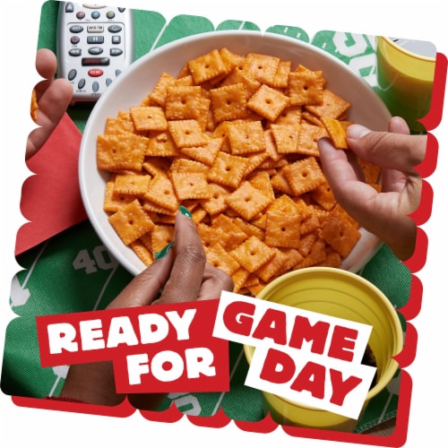 Cheez-It Reduce Fat Original Cheese Crackers Family Size Perspective: top