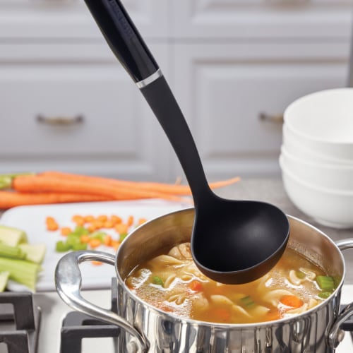 KitchenAid® Nylon Ladle - Black Perspective: top
