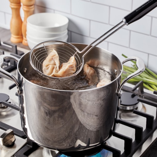 KitchenAid Wire Strainer - Black/Silver Perspective: top
