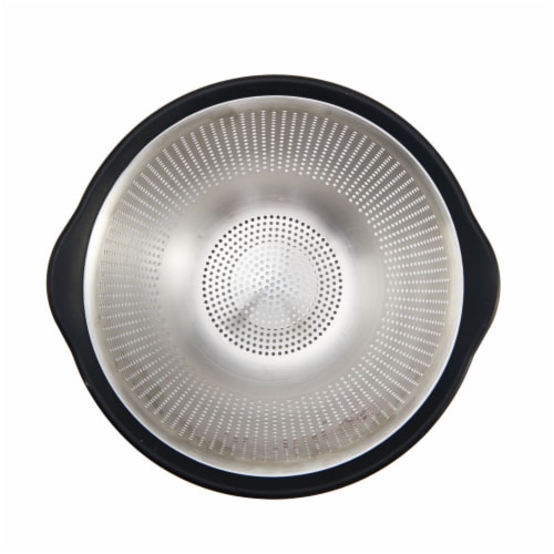KitchenAid Stainless Steel Colander - Black Perspective: top