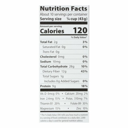 Eden® Organic Garbanzo Beans Perspective: top