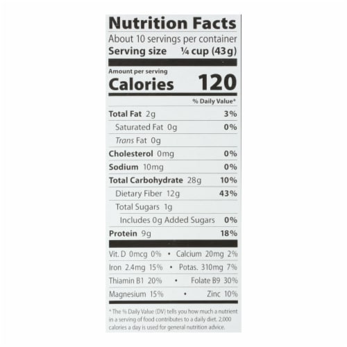 Eden® Organic Garbanzo Beans Perspective: top