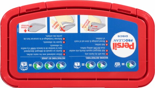 Persil ProClean Stain Fighter Laundry Detergent Discs Perspective: top