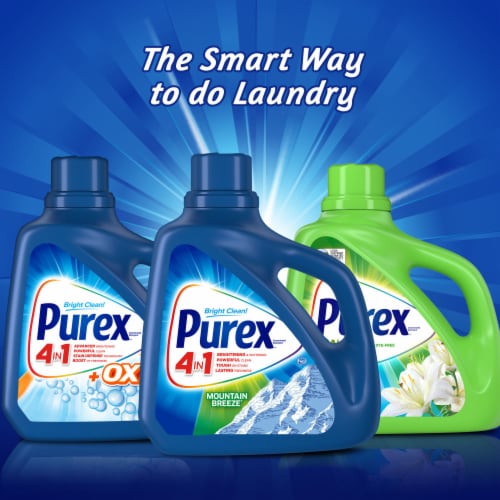 Purex® Mountain Breeze® Liquid Laundry Detergent Perspective: top