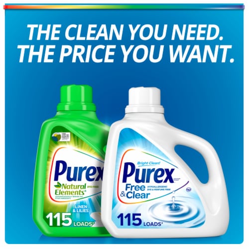Purex Free Clear Liquid Laundry Detergent 75 fl oz Kroger