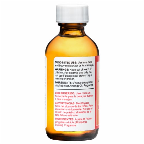De La Cruz® Aceite De Almendras Perspective: top