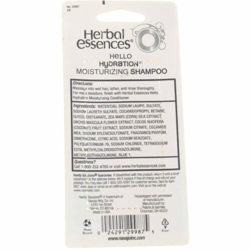 Herbal Essences Hello Hydration Moisturizing Shampoo, 1.7 fl oz Perspective: top
