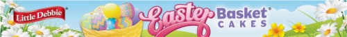 Little Debbie® Chocolate Easter Basket® Cakes Perspective: top