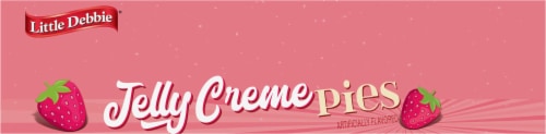 Little Debbie Jelly Creme Pies Perspective: top