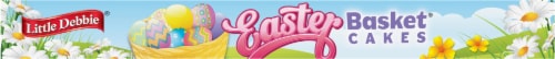 Little Debbie® Vanilla Easter Basket Cakes® Perspective: top